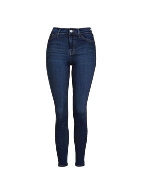 Topshop Jamie High-Rise Skinny Jeans - Raw Hem